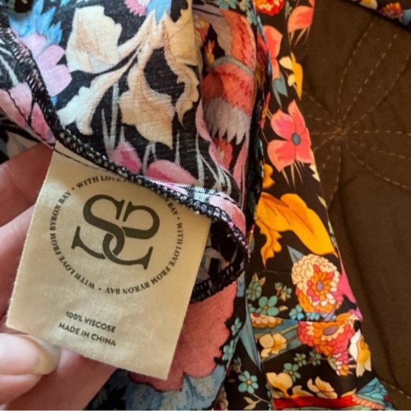 Spell Designs Last Drinks Mini Dress Small NWOT 💙🩷 - Picture 7 of 11